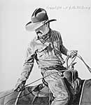 Cowboy Pencil Art